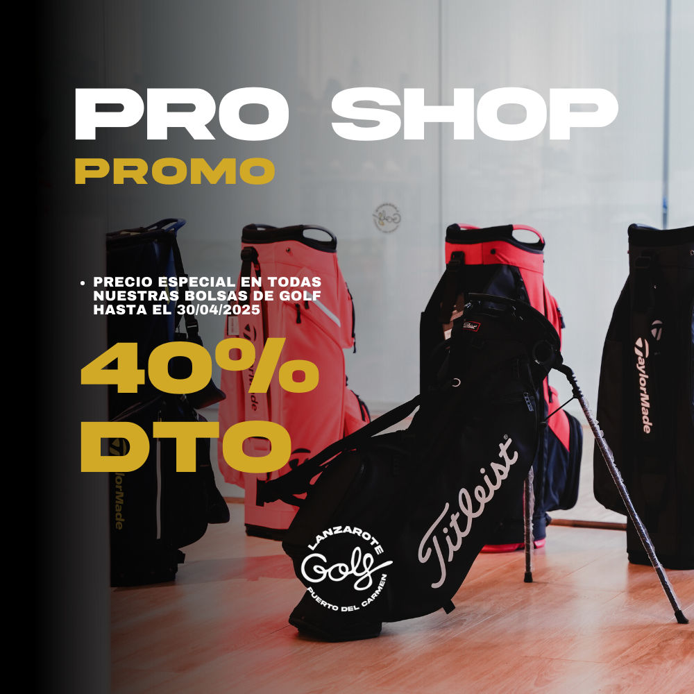 Promo Bolsas de Golf 40%